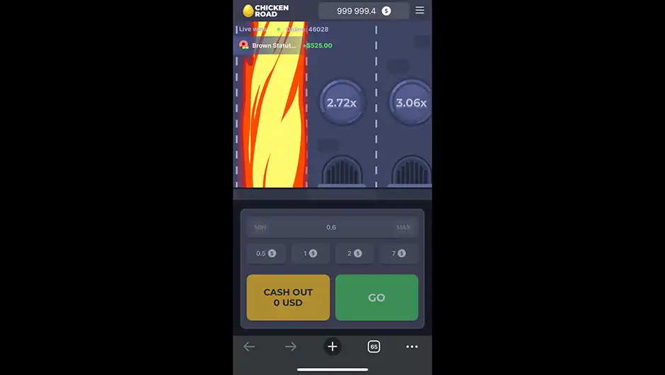 Instrukcja chicken road na iPhone