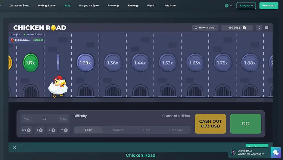 Vave Casino Chicken Road dynamiczna gra 
